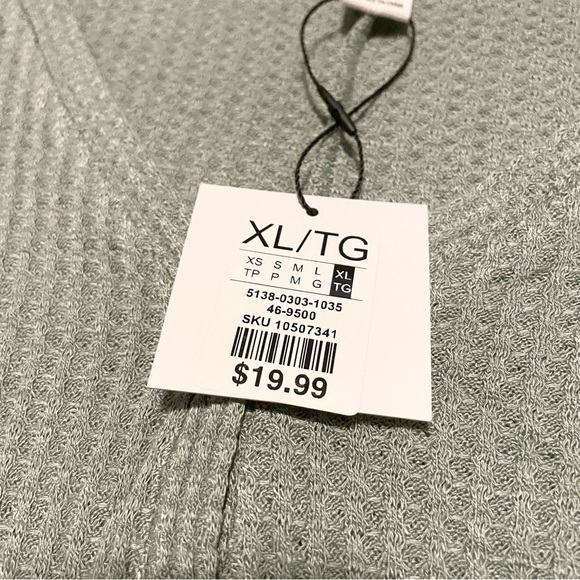 Charlotte Russe Womens Button Up Tie Up Long Sleeve Top Size XL - Picture 5 of 16